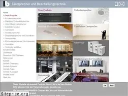 Sites similar to lb-lautsprecher.de