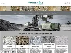 Sites similar to lb-minerals.cz