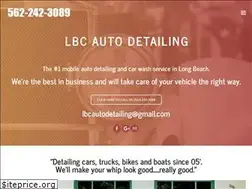 Sites similar to lbcautodetailing.com