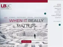 Sites similar to lbcclaw.com