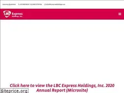 Sites similar to lbcexpressholdings.com
