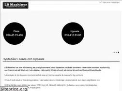 Sites similar to lbmaskiner.se