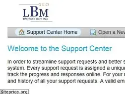 Sites similar to lbmtech.supportsystem.com
