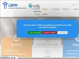 Sites similar to lbpm.be