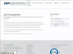Sites similar to lbproduktion.de