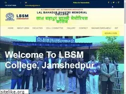 Sites similar to lbsmcollegejsr.com