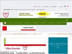 Sites similar to lca-foot38.fr