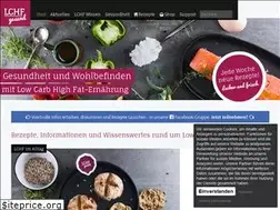 Sites similar to lchf-gesund.de