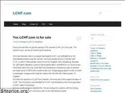 Sites similar to lchf.com
