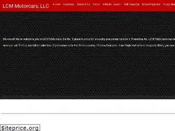 Sites similar to lcmmotorcars.com