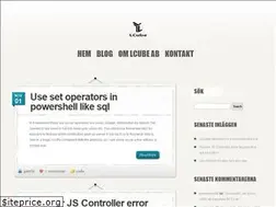 Sites similar to lcube.se