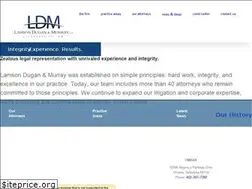 Sites similar to ldmlaw.com