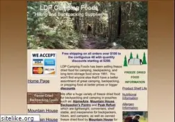 Sites similar to ldpcampingfoods.com