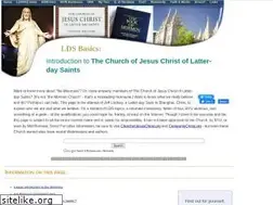 Sites similar to ldsbasics.com