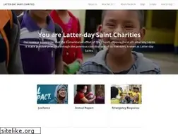 Sites similar to ldscharities.org