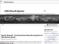 Sites similar to ldschurchquotes.com