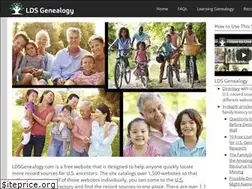 Sites similar to ldsgenealogy.com
