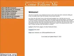 Sites similar to ldsgospeldoctrine.net