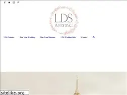 Sites similar to ldswedding.com