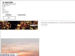 Sites similar to le-balcon.com