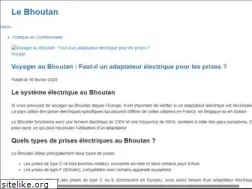 Sites similar to le-bhoutan.com