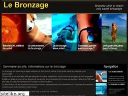 Sites similar to le-bronzage.com