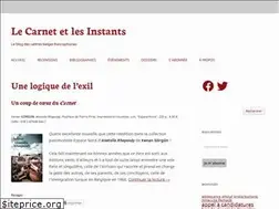 Sites similar to le-carnet-et-les-instants.net