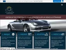 Sites similar to le-certificat-de-conformite.fr