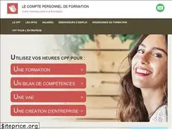 Sites similar to le-compte-personnel-formation.com