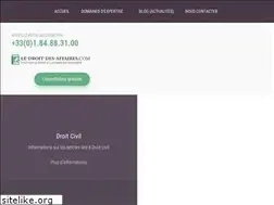 Sites similar to le-droit-des-affaires.com