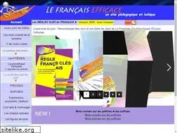Sites similar to le-francais-efficace.fr