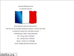 Sites similar to le-gourmet-francais.com