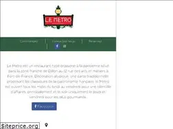 Sites similar to le-metro.com
