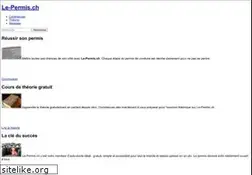 Sites similar to le-permis.ch