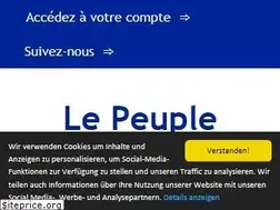 Sites similar to le-peuple.ca