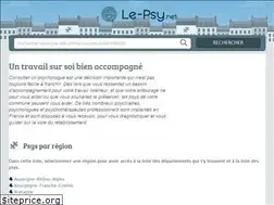 Sites similar to le-psy.net