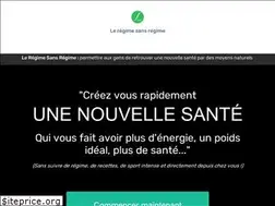 Sites similar to le-regime-sans-regime.fr