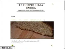 Sites similar to le-ricette-della-nonna.blogspot.com