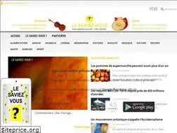 Sites similar to le-saviez-vous.com