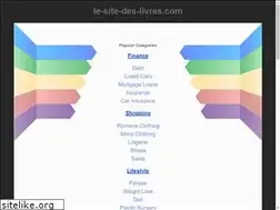 Sites similar to le-site-des-livres.com