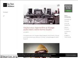 Sites similar to le-son-ableton.fr