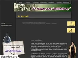 Sites similar to le-temps-des-instituteurs.fr