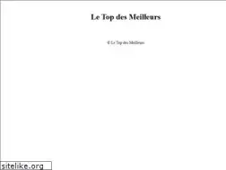 Sites similar to le-top-des-meilleurs.fr