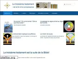 Sites similar to le-troisieme-testament.info