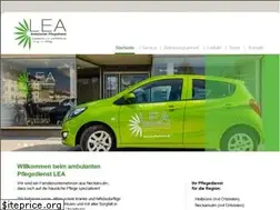 Sites similar to lea-pflegedienst.de