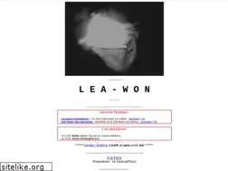 Sites similar to lea-won.net