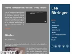 Sites similar to leabirringer.com