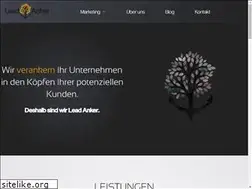 Sites similar to lead-anker.de