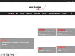 Sites similar to lead-blogger.de