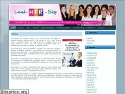 Sites similar to lead-her-ship.com